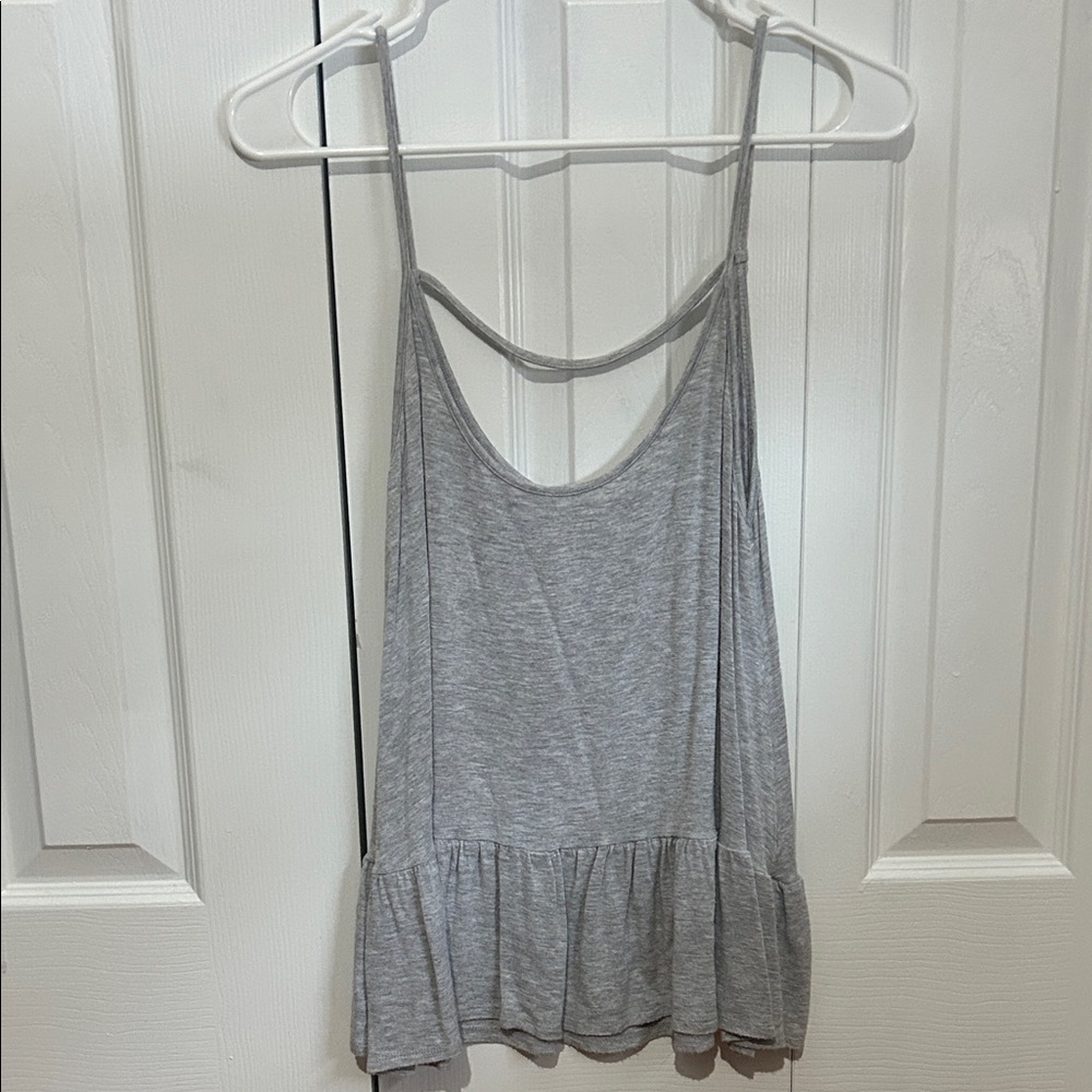 Zenana Outfitters Light Gray Camisole Top